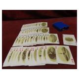 Vintage Hawaiian souvenir playing cards.