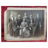 Early Princeton N.J Hook & Ladder Co photograph.