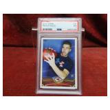 2013 Topps Travis Kelce Rookie card Graded.