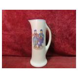 Roseville art pottery 12' Dutch pattern pitcher.