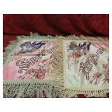 (2)World War era Army Pillow case. Sweetheart
