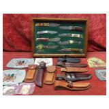 North American Hunting Club knife collection.
