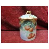 Antique French Jam/jelly jar w/lid.