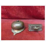 Cast Brass door bell.