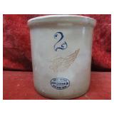 2 gallon large Red Wing stoneware crock.