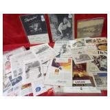 Paper ephemera advertising.