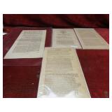 18th century printed Acts & laws books.