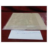 1794 Dunlap & Claypoole's news paper