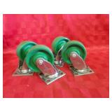 (4)5' swivel casters.