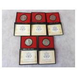 (5)pewter America's first medals token