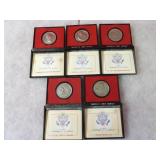 (5)pewter America's first medals token