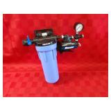 Follett filter & gauge.