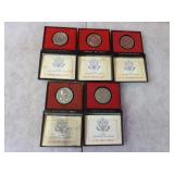 (5)pewter America's first medals token