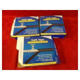 (3)Boxes cork tape.