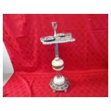Vintage smoking stand. w/lighter.