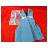 Safety gloves.