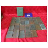 Antique book lot. French revolution, classics.