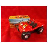 Flip over buggy toy w/box. battery operated.