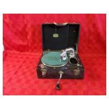 Carryola Master record player. Antique.