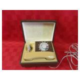 Vintage deco-tel rotary telephone.