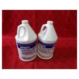 (2)Gallon Misty neutral floor cleaner. 1 is half f
