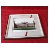 Framed copy University of Wisconsin print
