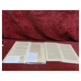 18th century printed Acts & laws books.