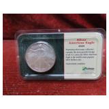 2004 .999 Silver American Eagle US Coin.