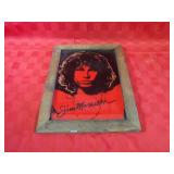 Jim Morrison Framed Mirror sign. The Doors