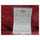 1855 Portland Transcript newspapers