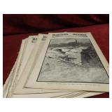 (10)Antique Harper's Weekly Journal newspapers.