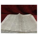 (10)1850's New Hampshire Newspaper.