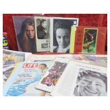Vintage paper ephemera magazines, advertising.