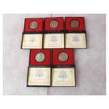 (5)pewter America's first medals token