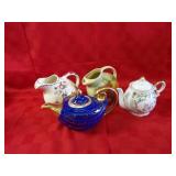 Hall teapot, Shawnee pottery pitcher.
