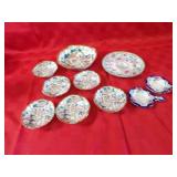 Chinese pottery bowls, dishes.