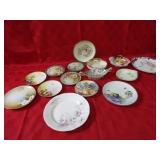 Antique hand painted dishes.