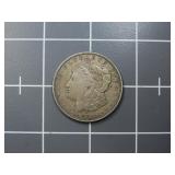 1921 D 90% Silver Morgan dollar US coin.