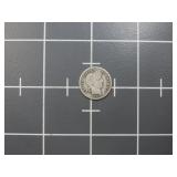 1916- 90% Silver Barber dime US coin.