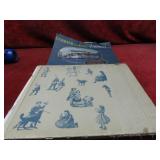 1952 Currier & Ives print hardcover book.