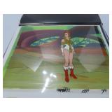 1980's MOTU Teela Production cel.