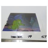 1980's MOTU He-man battlecat animation cel.