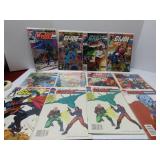 (12)GI Joe Assorted comic books.