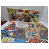(12)GI Joe Assorted comic books.