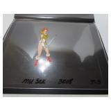 1980's MOTU Teela Production cel.