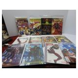 (12)Spawn, Battle chasers Assorted comic books.