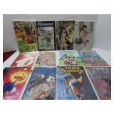 (12)Cavewoman, Garbage pail kids Assorted comic bo
