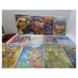 (12)MOTU, Thundercats Assorted comic books.