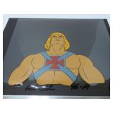 1980's MOTU He-man animation cel.