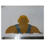 1980's MOTU He-man animation cel.